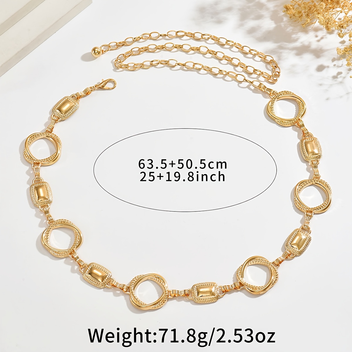 Women's Bohemian Vintage Geometric Body Chain, Elegant Gift