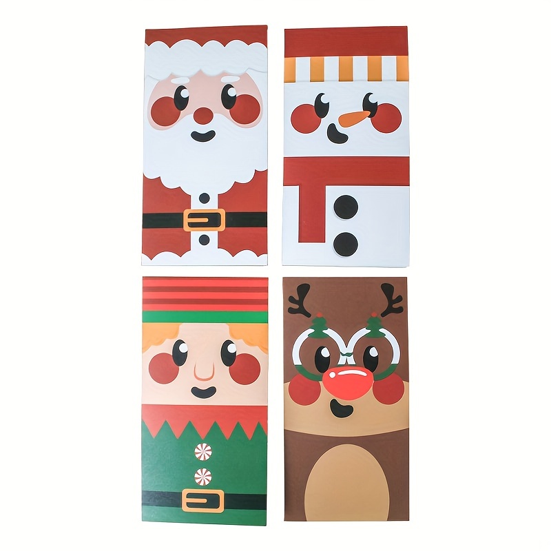 

Christmas Kraft Envelopes - 12 Christmas 12 Kraft Envelopes And 12 - For Christmas And