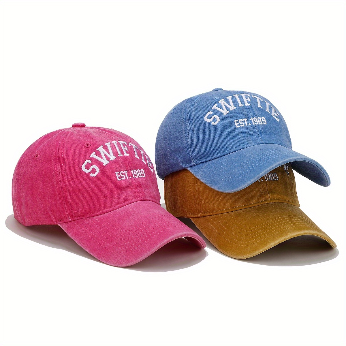 

Swiftie Est. 1989 Baseball Cap - Waterwashed Cotton Dad Hat - Adjustable Fit - Lightweight - Perfect For Casual Outings, Parties, And Travel - Men's And Women's Sizes Available