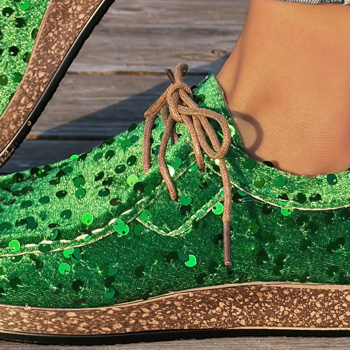 emerald green dress shoes EVSER Oxford Formal for Men Lace Up Brogue Pointed Toe Faux Leather Derby Shoes Rubber Sole Block Heel Slip Resistant Party (Color : Green, Size : 11) : Clothing or anyone celebrating a milestone event in style Green Velvet DressShoes | Amali
