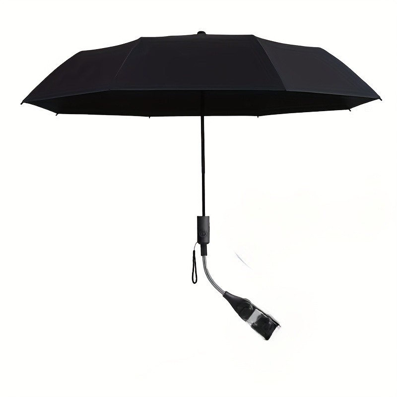 lulalula Ombrello per sedia con morsetto, ombrellone da spiaggia regolabile con morsetto universale, protezione UV, ombrellone per sedia da patio
