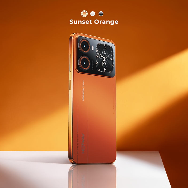 Image of Hotwav X100gt Smartphone, 6.9-inch 16 Mobile Phone, 20 (8+12 Expansion) Gb And 256 Gb Rom, 5160 Mah Battery, Camera 16 Mp And 48 Mp, 4g //otg/gps, Nfc, Orange
