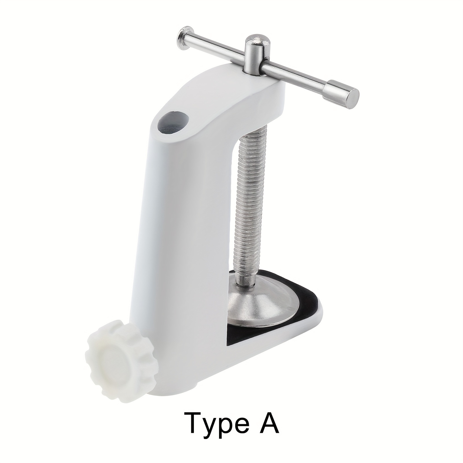 Image of Cantilever Bracket Clamp Holder Metal Desk Lamp Clip Fittings Base Hose With 12mm Hole Diameter And Non-slip Mat For Mic Stand
