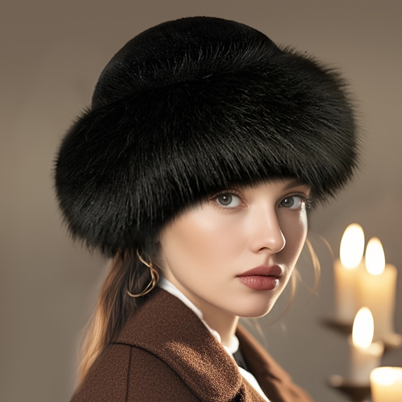 

Fur Hat For Women - & , For