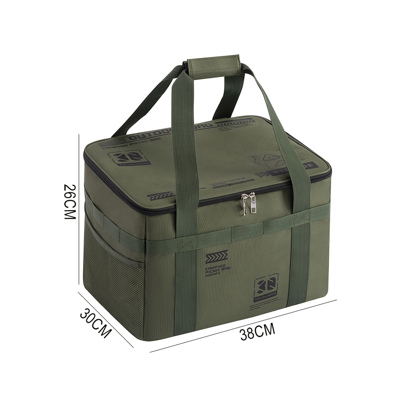 Heavy-Duty Large Outdoor Tote Bag for Camping and Beach
