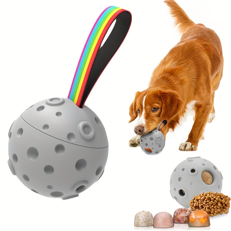 

Dog Toys, Dog Food Dispenser Ball, Dog Treat Dispenser Toy For Dog, Dental Aid, Dog Chew Toys, Puppy Toys To Keep Them Busy