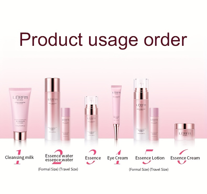 skincare set hydrating brightening firming quickly absorbed contains hyaluronic acid premium ladies set suitable for   types christmas gift box new year present details 7