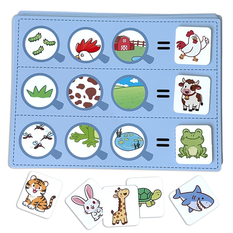 Fun Animal Guessing Game, Educational DIY Teaching Aid