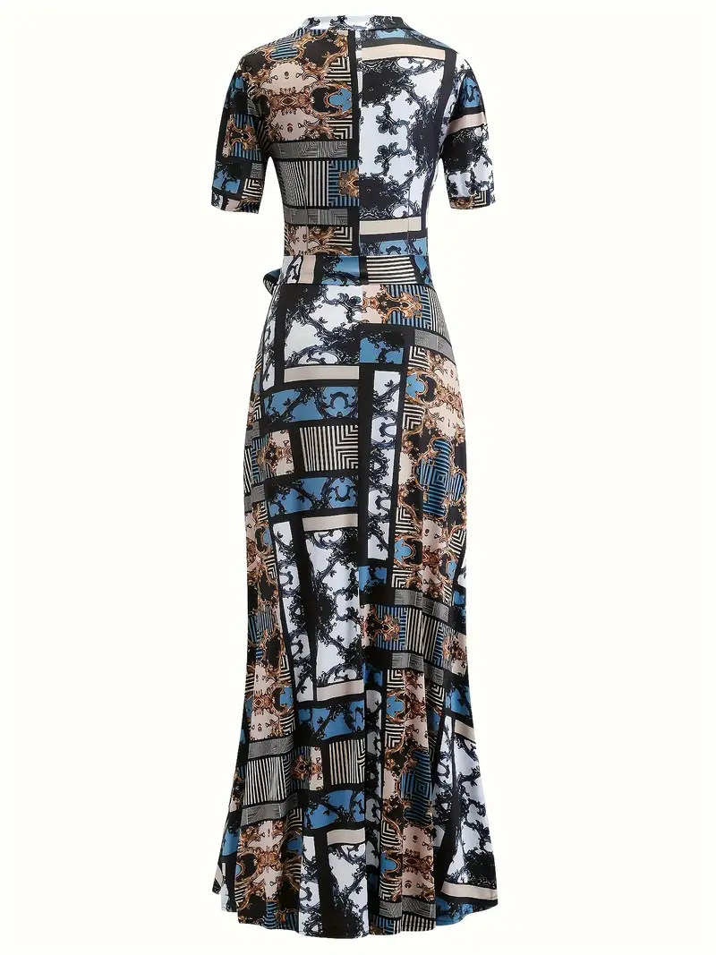 Flowy Sleeves Adjustable Belt Maxi Dress Flowy Sleeves Adjustable Belt Maxi Dress