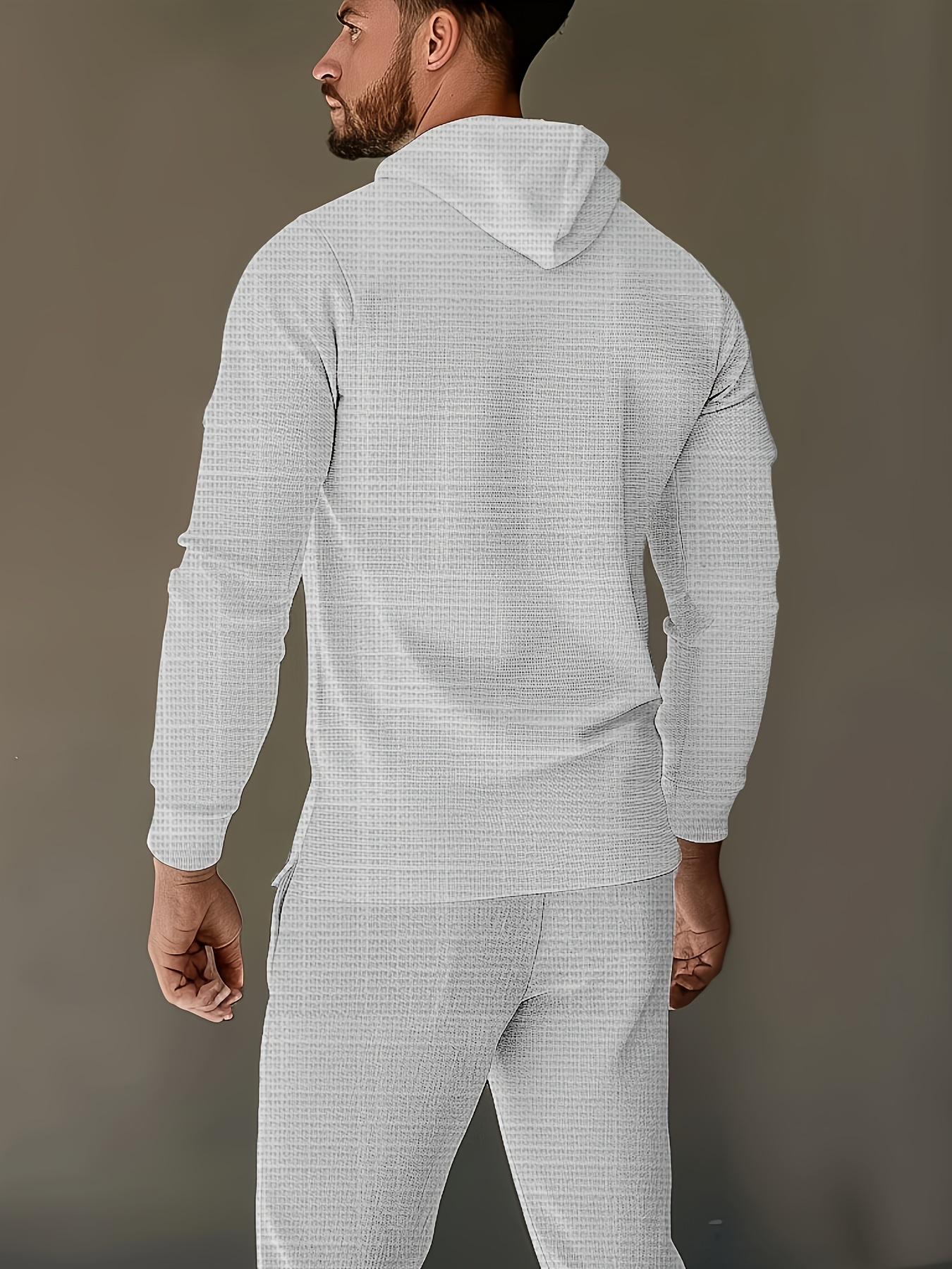 Men's Sports Suit Tracksuit with Zip Leisure Sports Set