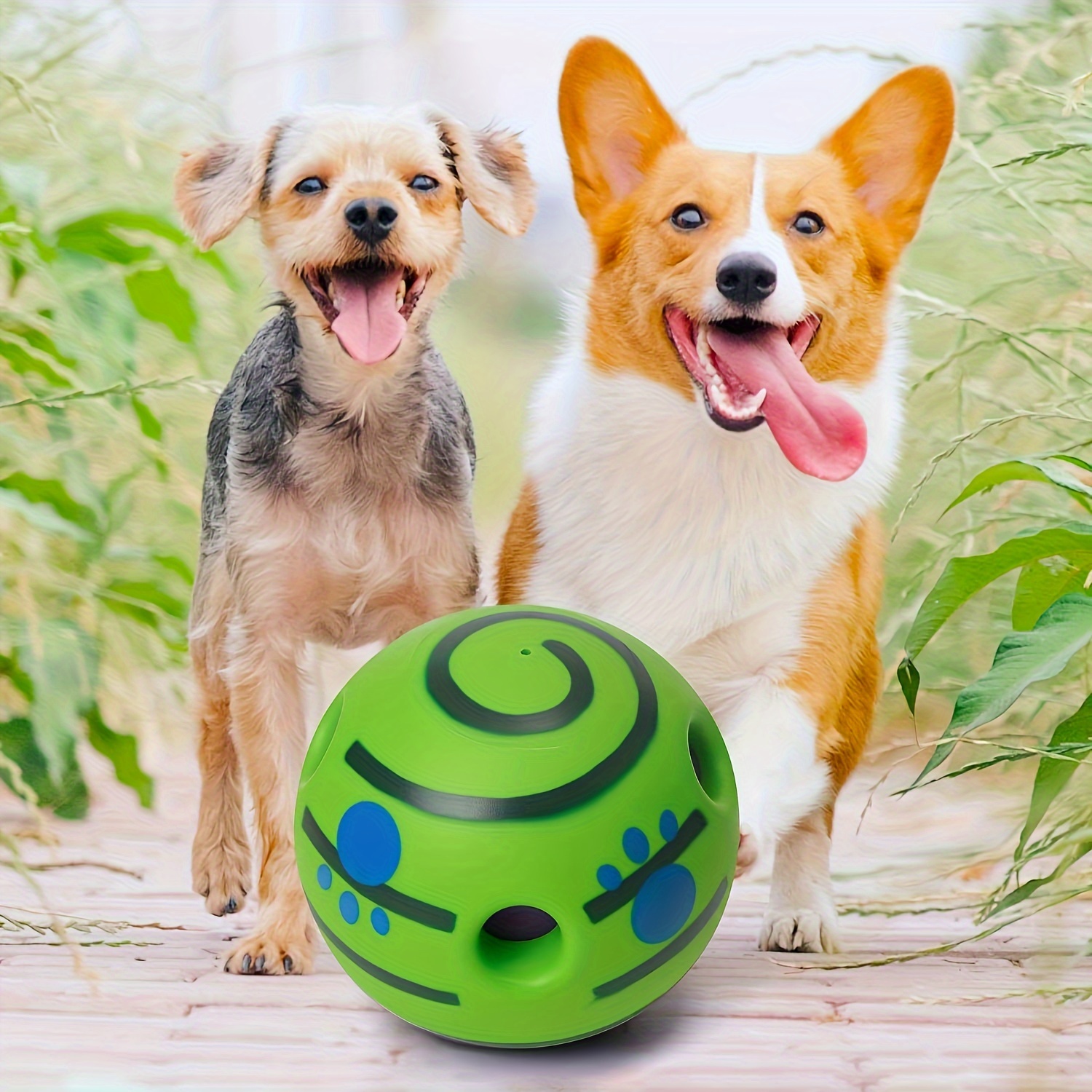 

Interactive Giggle Ball For Dog Squeaky Toy Keep Your Dog Happy All Day, Dog Ball Toys For Large, Medium And Small Pet Cat Dog And Boredom