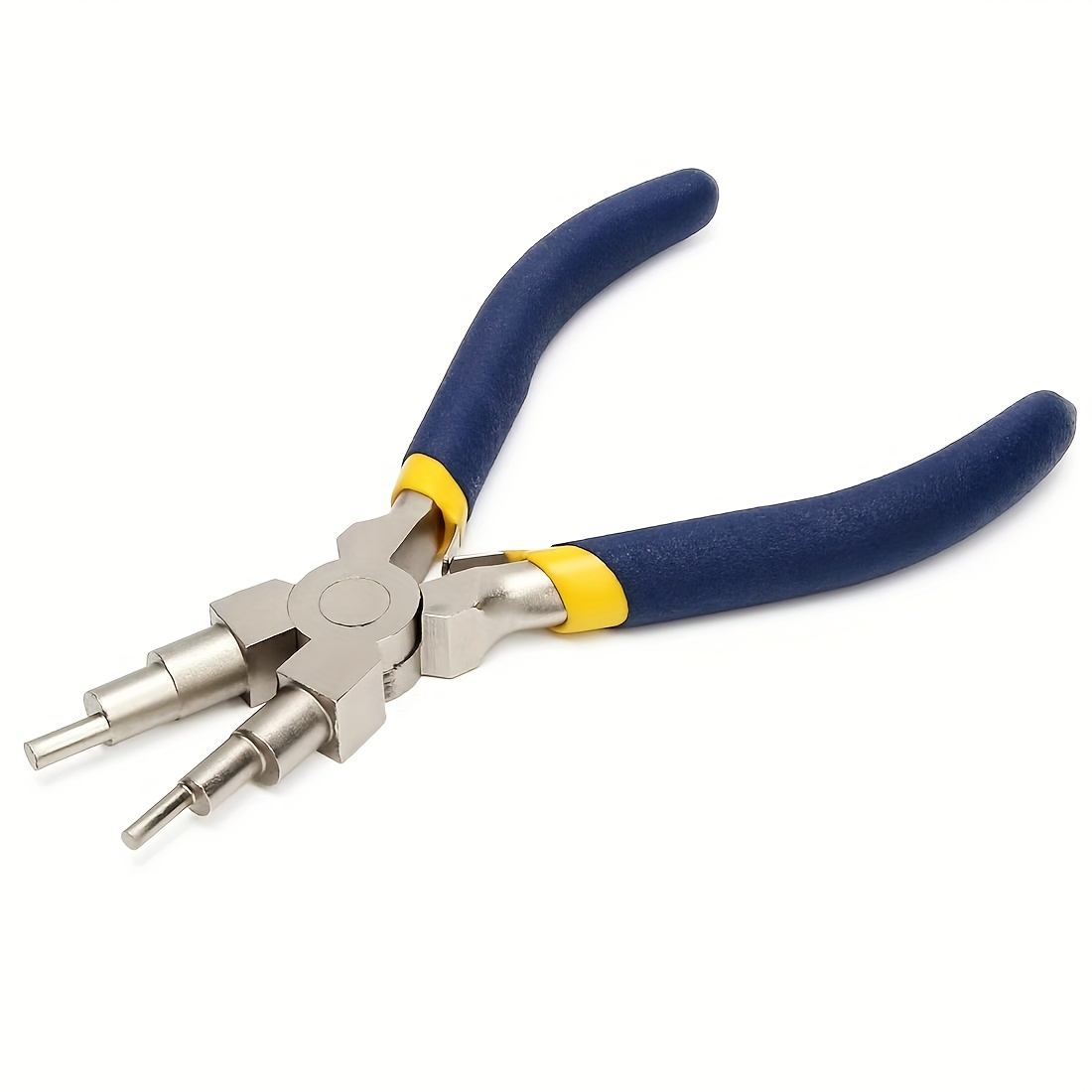 E-shop Ein Paar Schmuckzangen aus Kohlenstoffstahl, Rundzange, Nadelzange (Rundzange mit Spitze für 3 mm Ringe, DIY Metallring-Schmuckzangen,