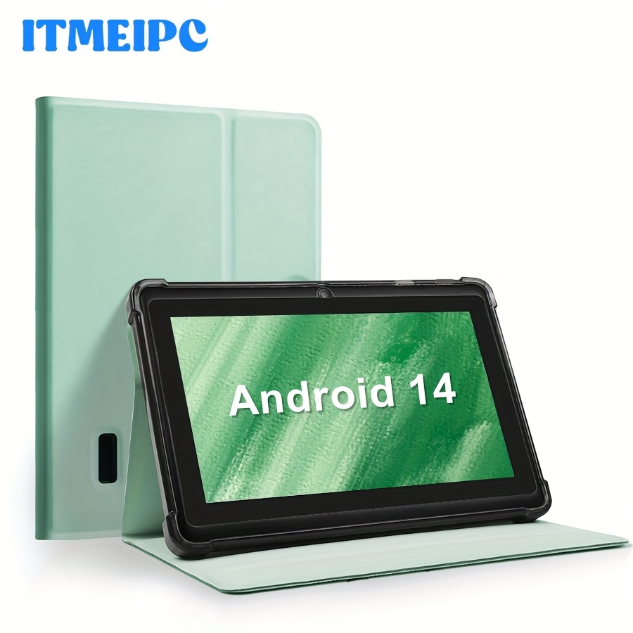 imagen del artículo   2025     tablet   14 de 7 pulgadas, procesador  , 4gb   32gb rom, soporte   de memoria de 1tb, pantalla hd ips, cámara dual, batería de 3500mah, wifi de   banda, con    , para    ,   en casa, tablet, pad