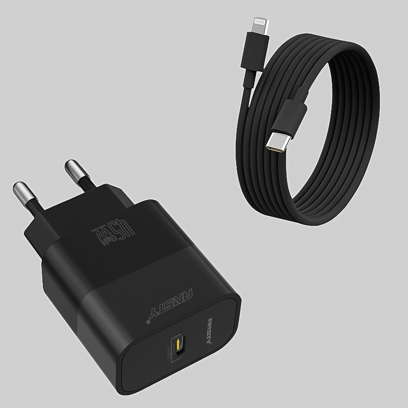 iphone charger fast charging mfi certified 45w usb c wall Temu - Main Image