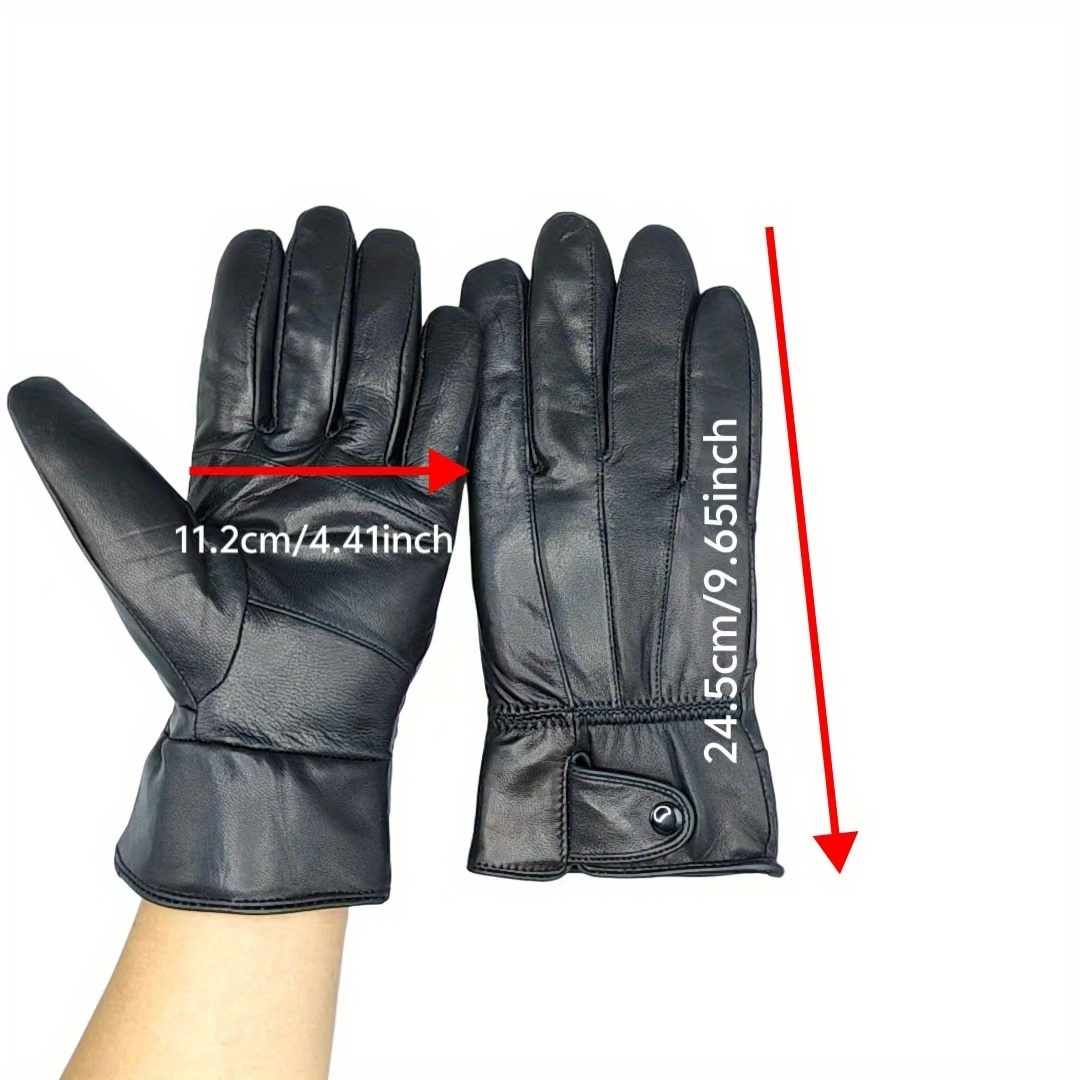 herren herbst winter warme handschuhe echtleder weichem - Temu Austria