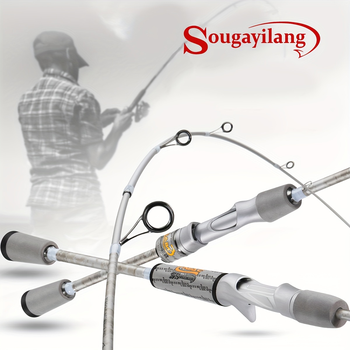 Sougayilang Fishing Rod Reel Combination Including Durable - Temu