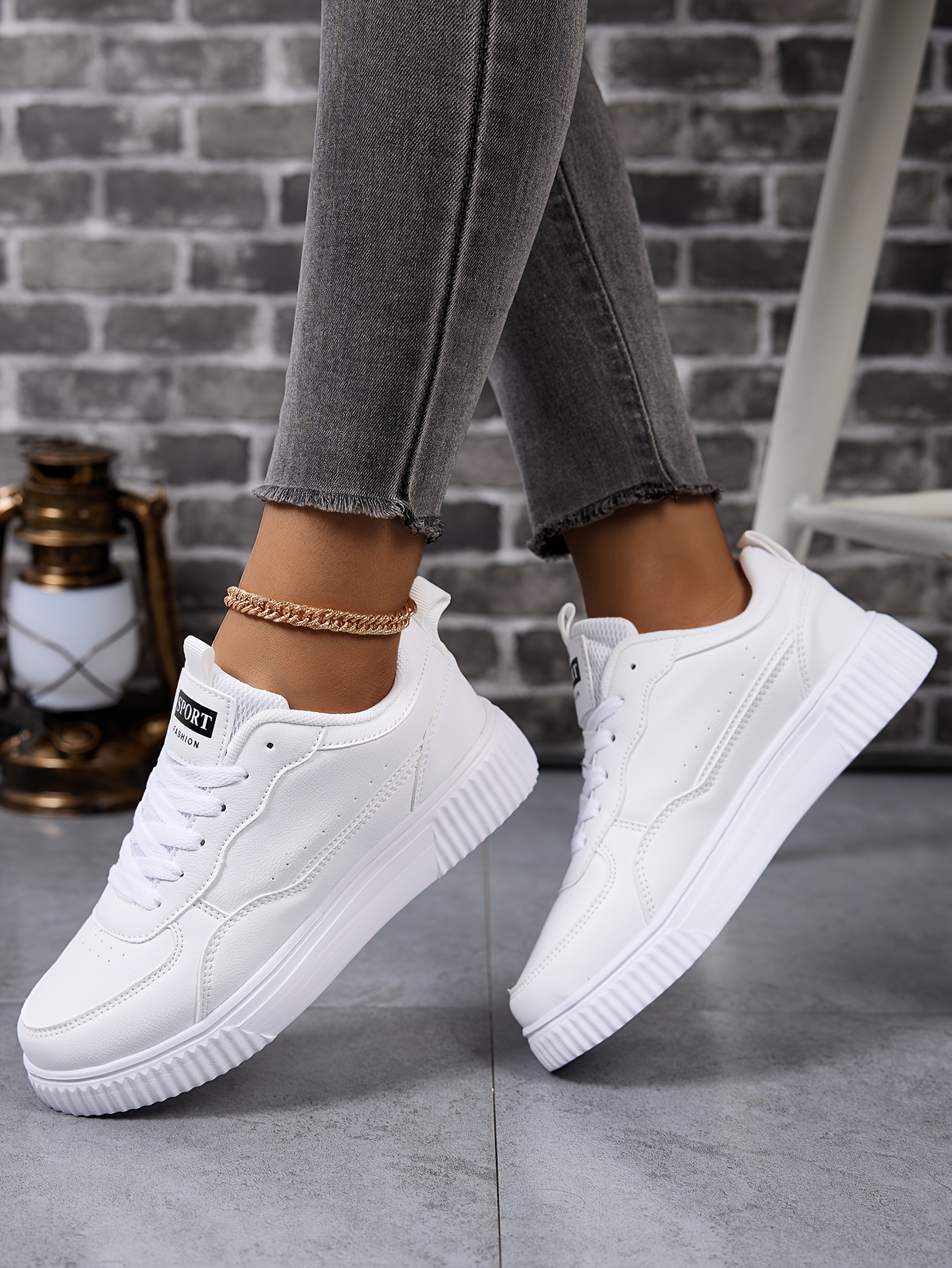 classic women's casual sneakers skateboarding Temu Mexico