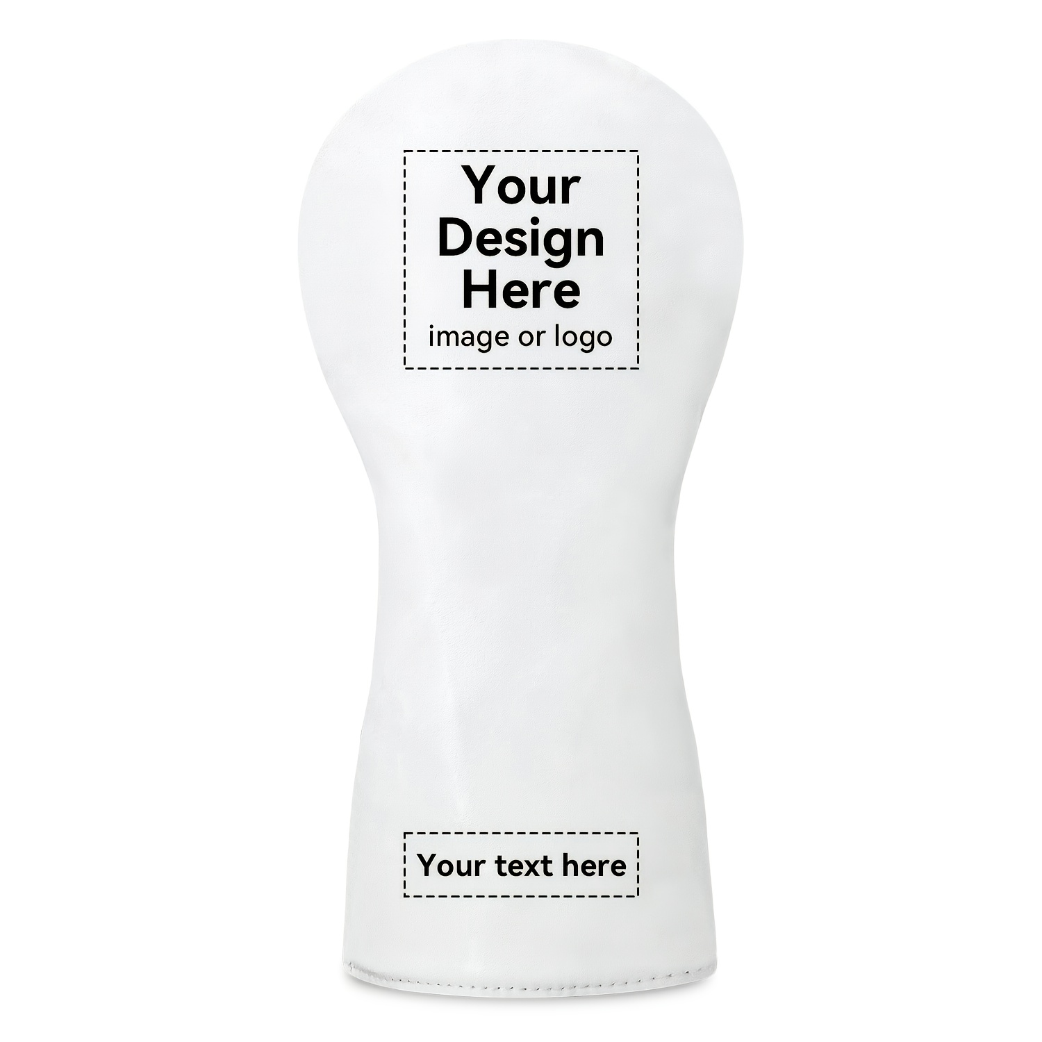 TEMU 1pc Customize Your Golf Head Cover, Personalized Golf Head Cover With Your Photo Or Logo And Text