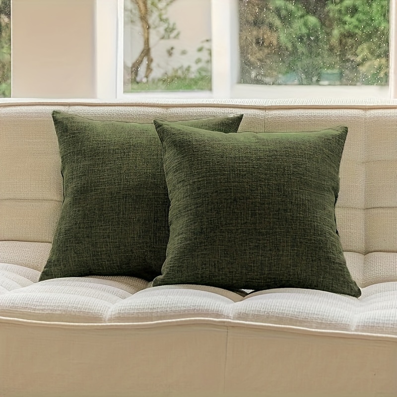 

Eleont Set Of 2 , Sofa Cushion , Washable Shells For , Rectangular