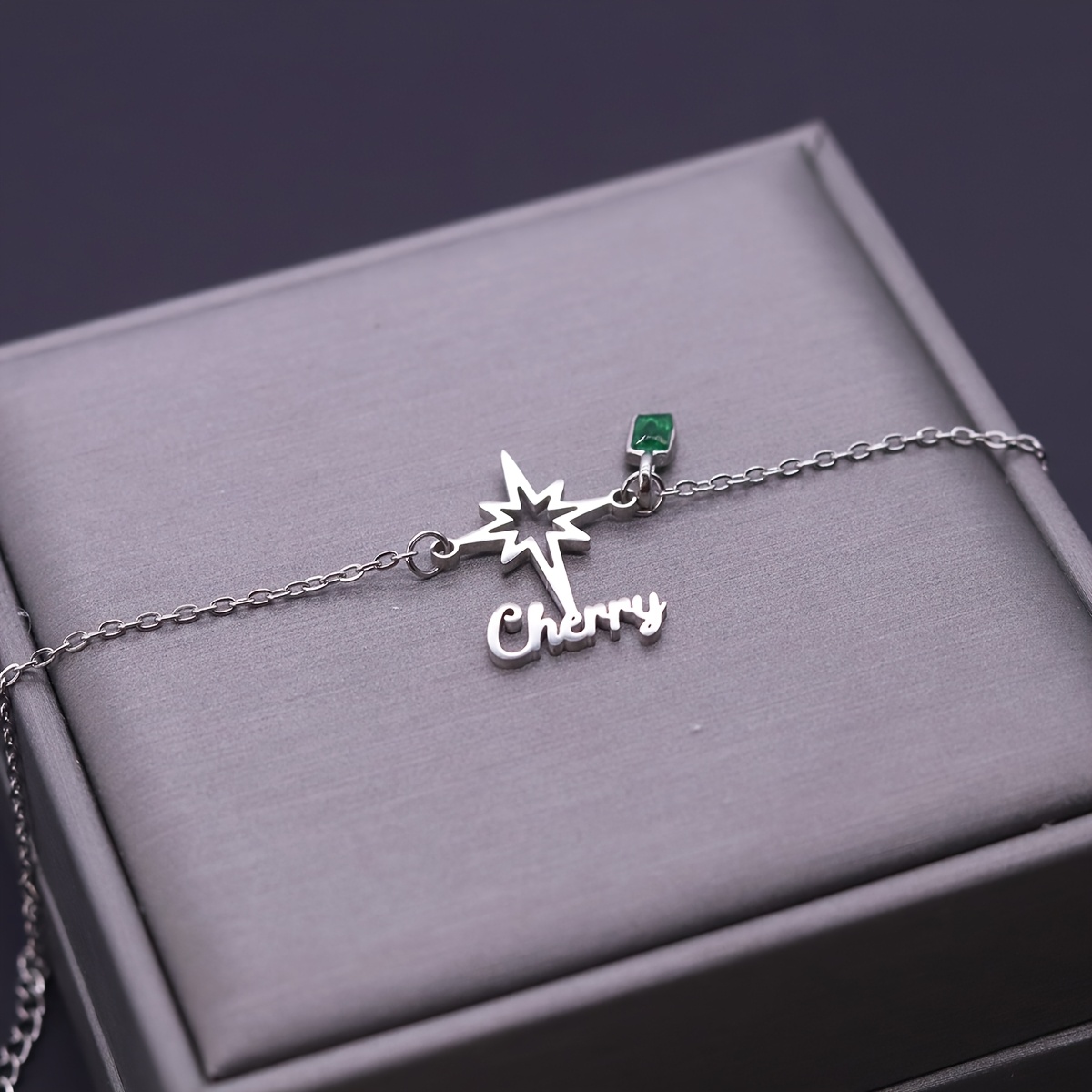 Personalized Shooting Star Name Bracelet, Celestial Gift