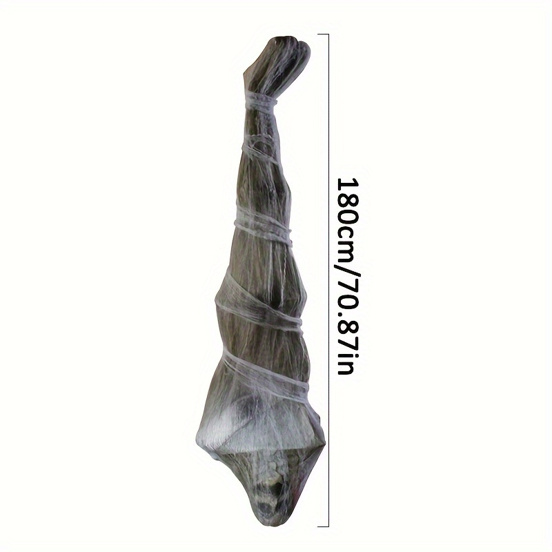 Image of Hanging Decoration Suitable For Halloween - Fabric Horror Chamber Prop With Realistic Figure, Layout For Parties, Themed Room Decorations