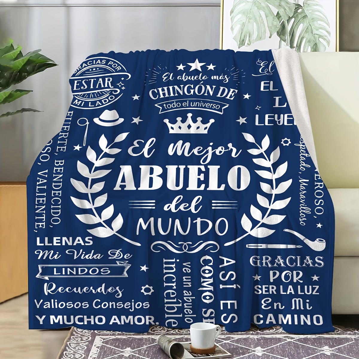 

& Spanish- Blanket - For , For , Bed, Decor
