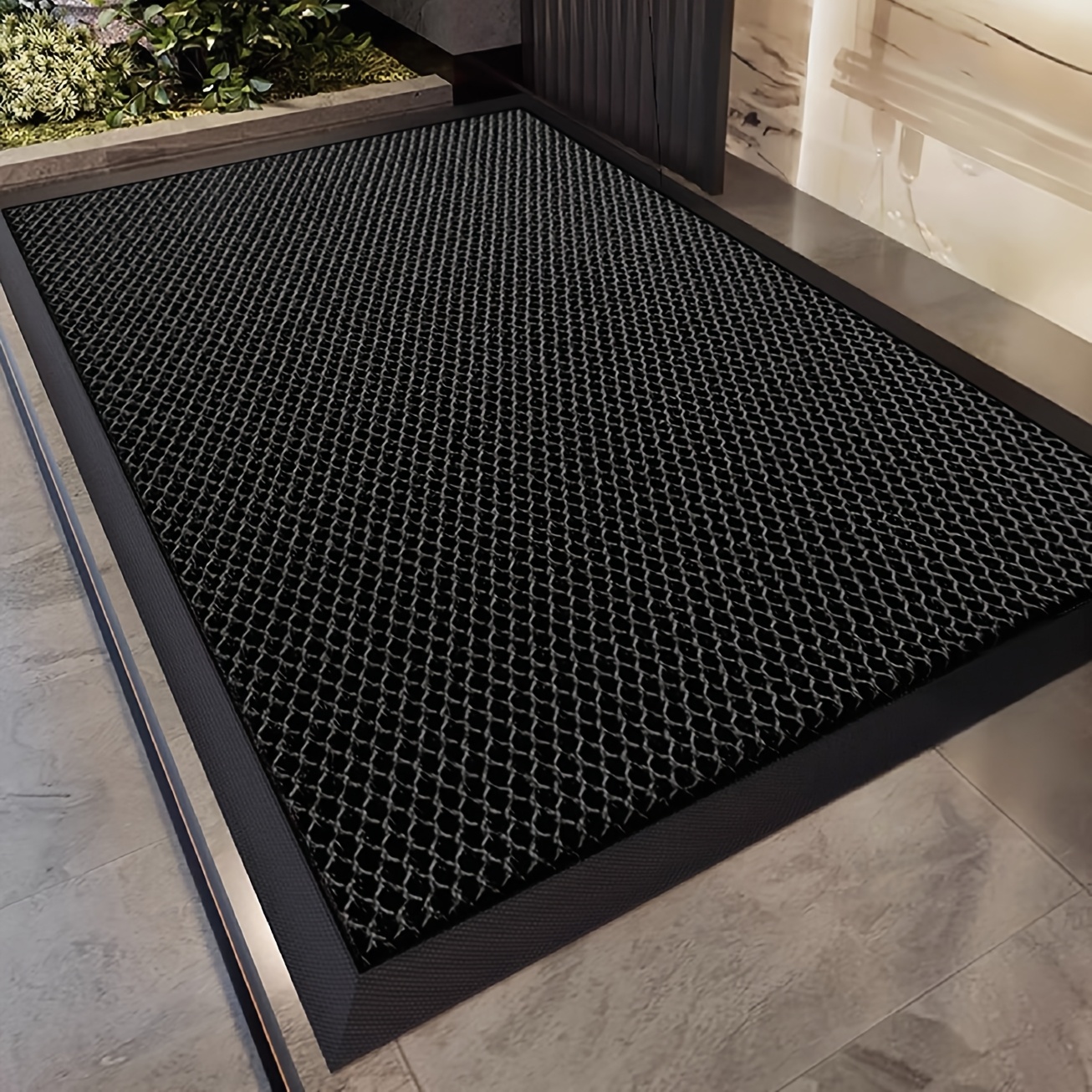 high density anti slip outdoor entrance mat dust trapping mat premium durable door mat high   easy   door carpet suitable for outdoor terrace entrance courtyard hallway outdoor   mat