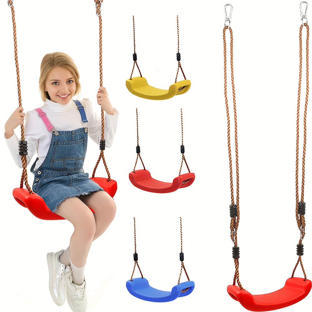 1pc hamaca exterior, columpio exterior, estilo tablero de asiento, puede ser utilizado como accesorios de instalaciones de entretenimiento,   para uso interior y exterior
