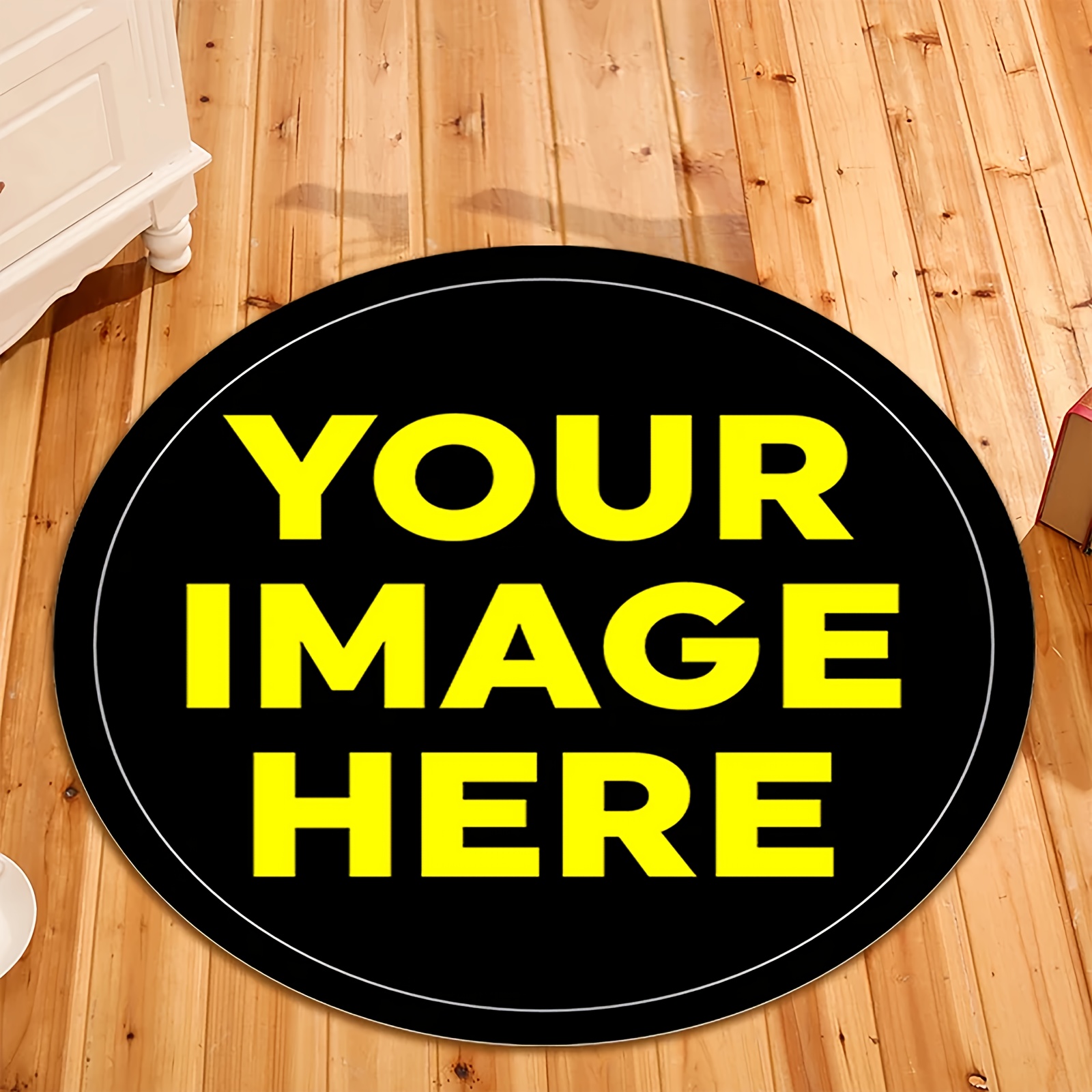 TEMU Round Rugs, Custom Your Image Area Rug, Personalized Rug, Custom Rug Mat, Personalized Home Decor, Custom Your Home, Custom Gift Carpet, Custom