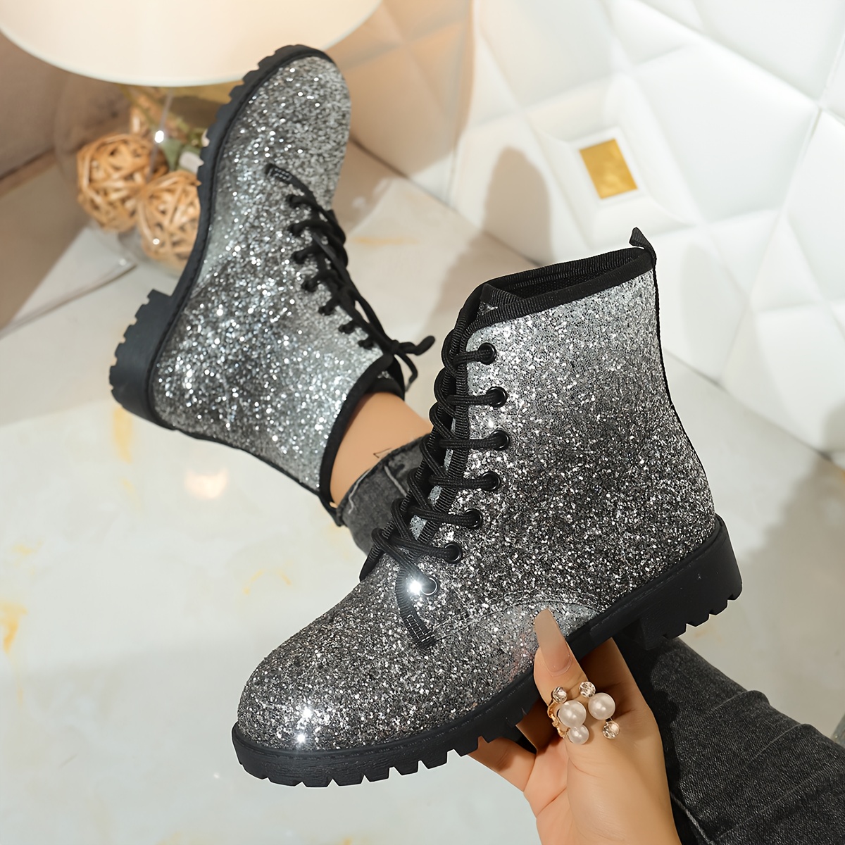 Rain Boots Winter Boots Mit Glitzer NOVA KIDS FUN GLITTER WINTER