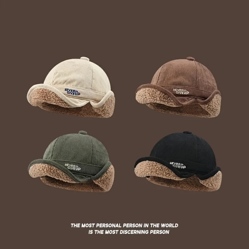 

Fleece-lined Hat Ear - & For Cycling And