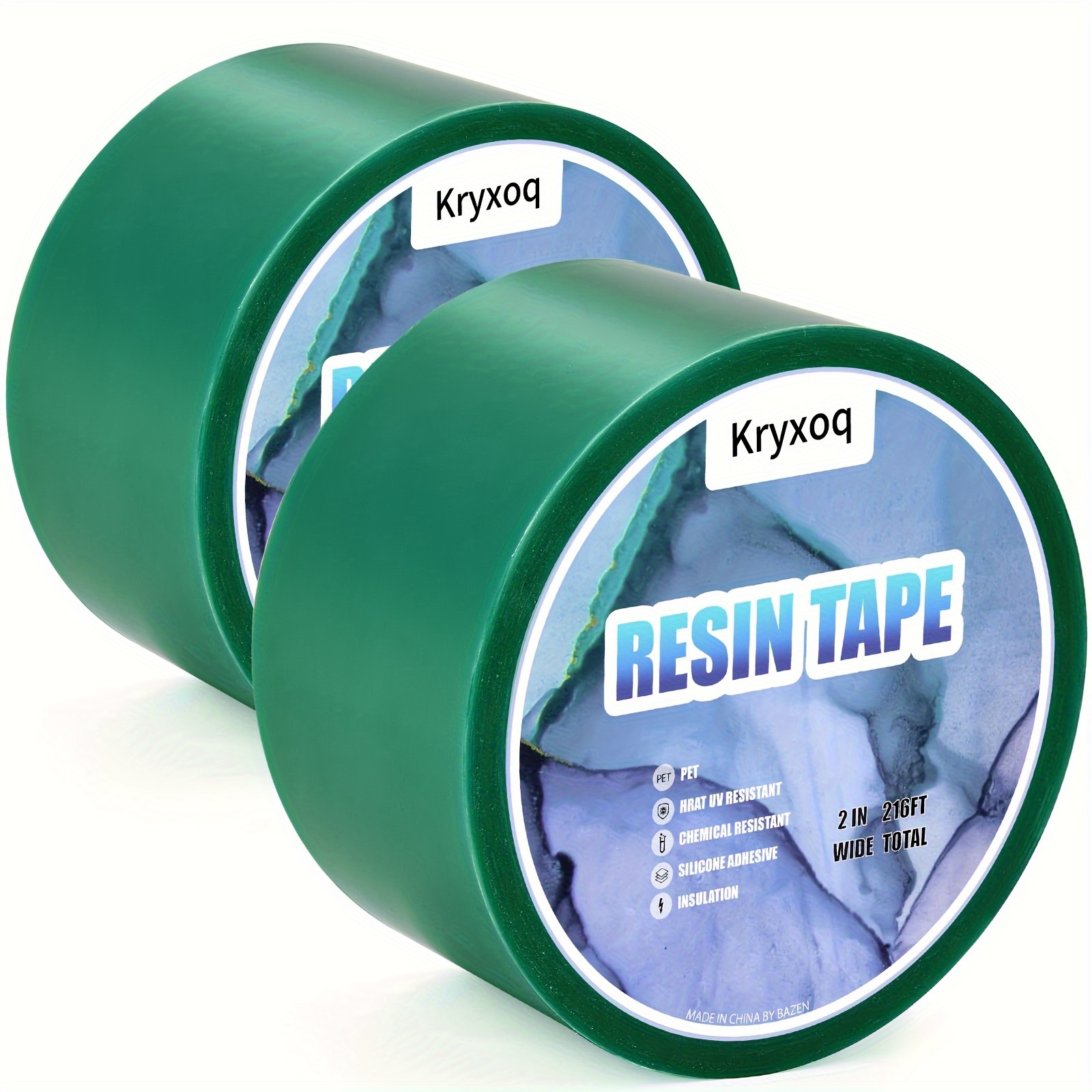 

Kryxoq 2 For Epoxy Molding Adhesive Uv Oxidation And Resistance Epoxy For Tables Frame Bezels Pendant 2inch 216ft Long