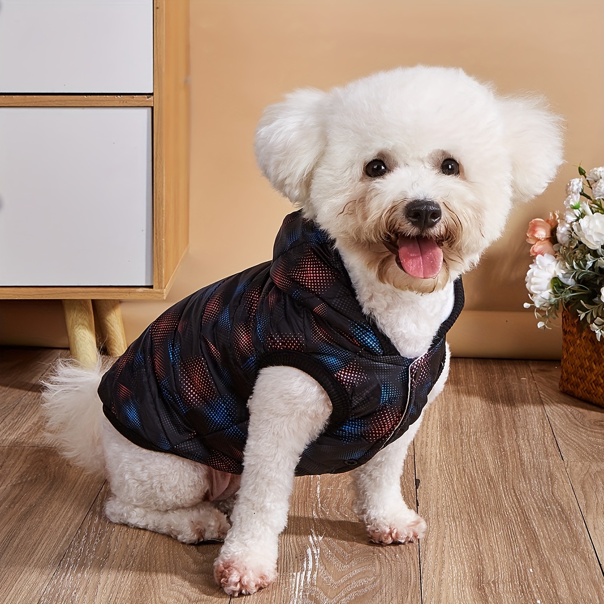 

[customer ] Dog - Windproof Pet For To Breeds, Washable