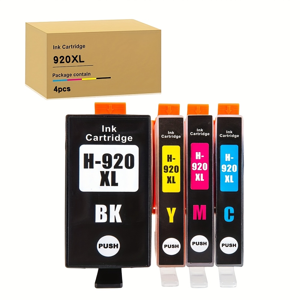 Image of 920 920xl Ink Cartridges Compatible For 6000 6500 6500 Wireless 6500a 7000 7500 7500a Printers