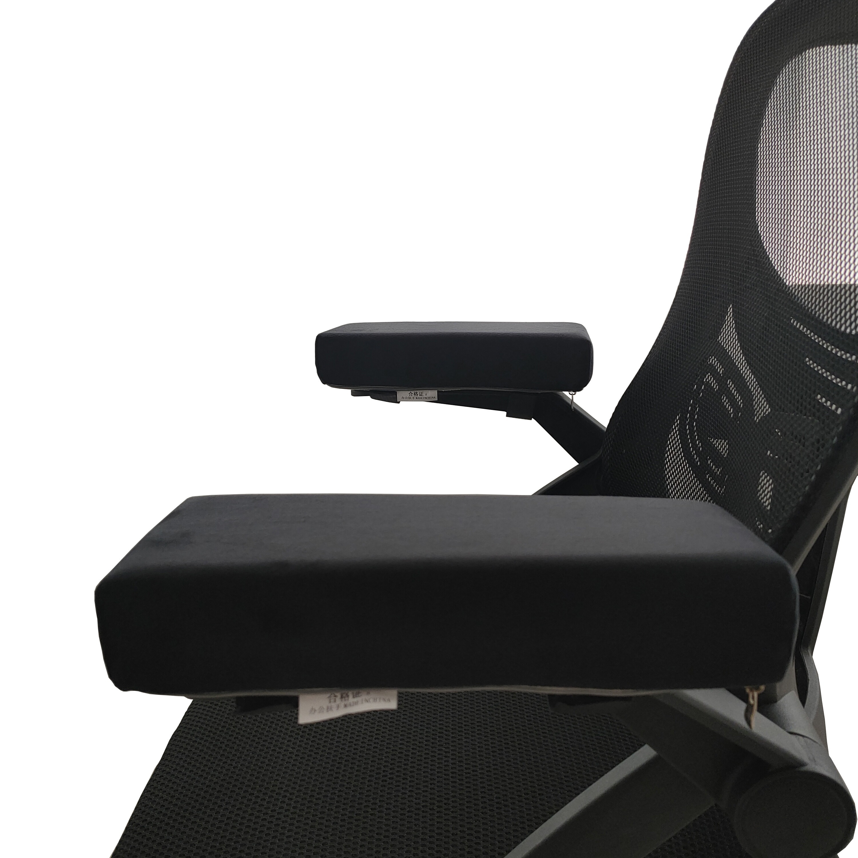 Image of 2pcs Ultra-thick Office And Gaming Chair Armrest Pads, Memory Foam Elbow Rests - Comfortable Elbow Pads, Increasing Armrest Height, Chair Armrest Pad Elbow Pad Pressure Relief Wheelchair Armrest Pad