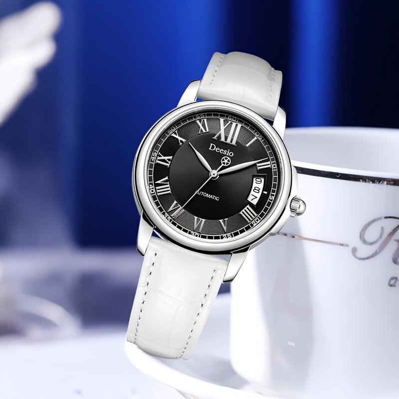 Women's Automatic Mechanical Watch, Casual Elegant Timepiece
