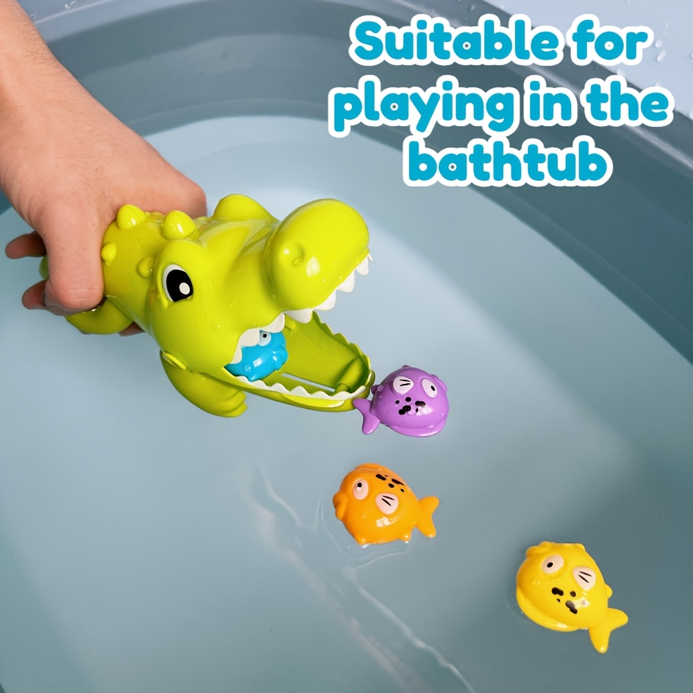 Kids Crocodile Bath Toy for Ages 18 Months +