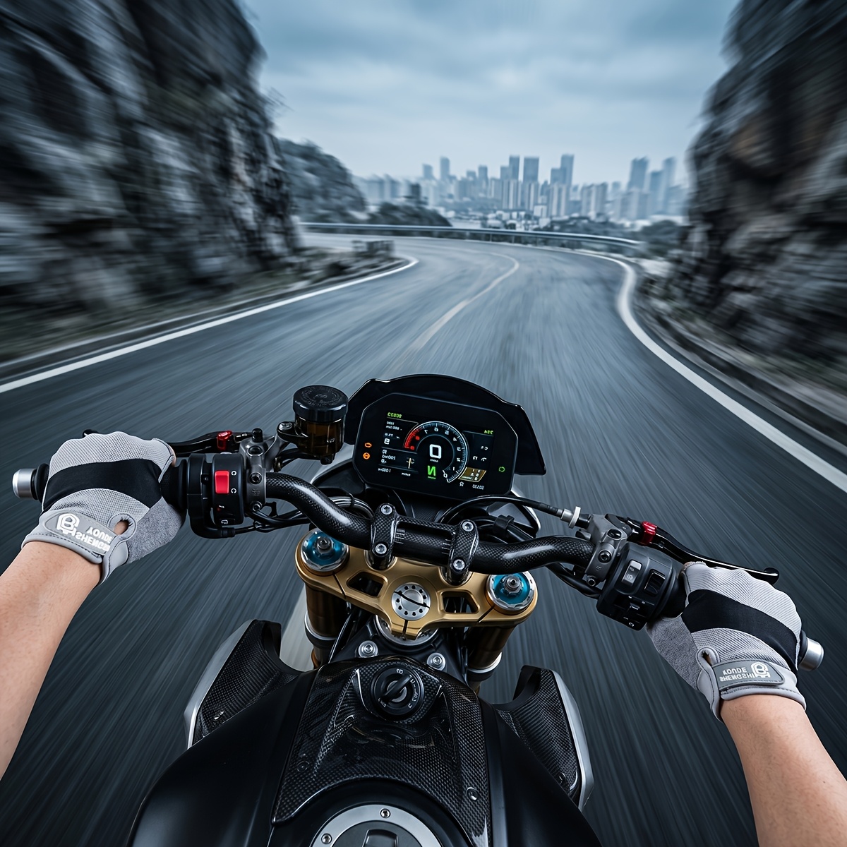 Summer Riding Gloves, Anti-Slip Breathable Design