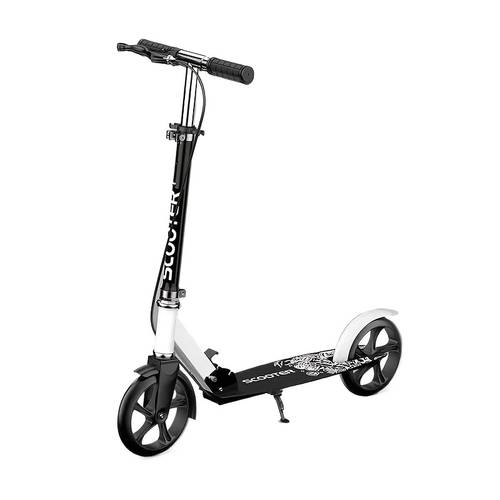 newly scooter suitable for occasions such as halloween and christmas foldable with adjustable handlebars lightweight and portable dual fold design with adjustable height a lightweight two wheeled commuter scooter
