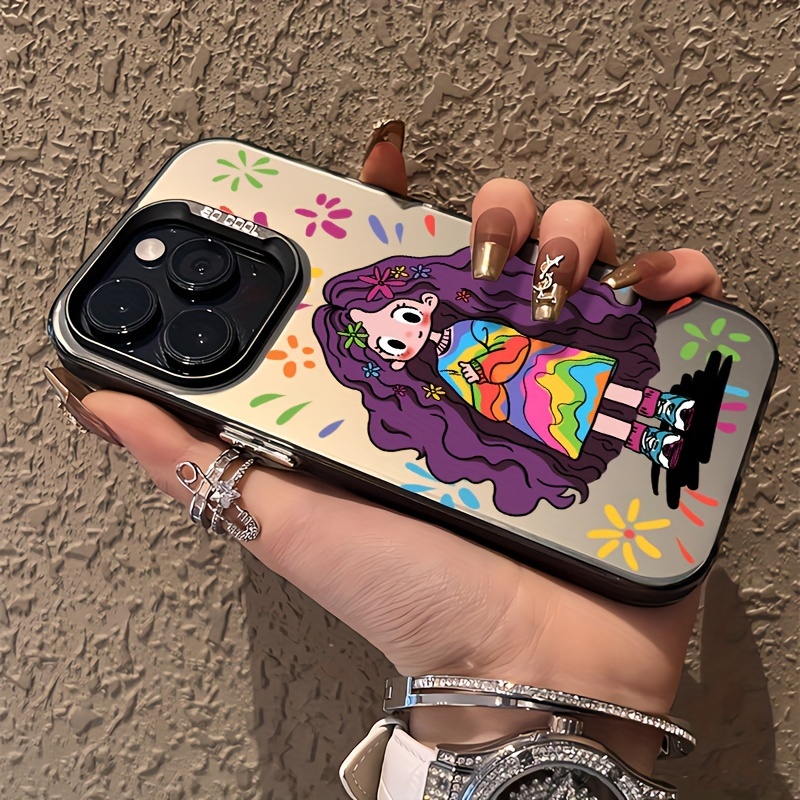 TEMU Colorful Cartoon Case For Iphone Models 7/8 Plus, Xr/xs Max, 11/pro/pro Max, 12/pro/pro Max, 13/pro/pro Max, 14/plus/pro/pro Max, 15/plus/pro/pro Max