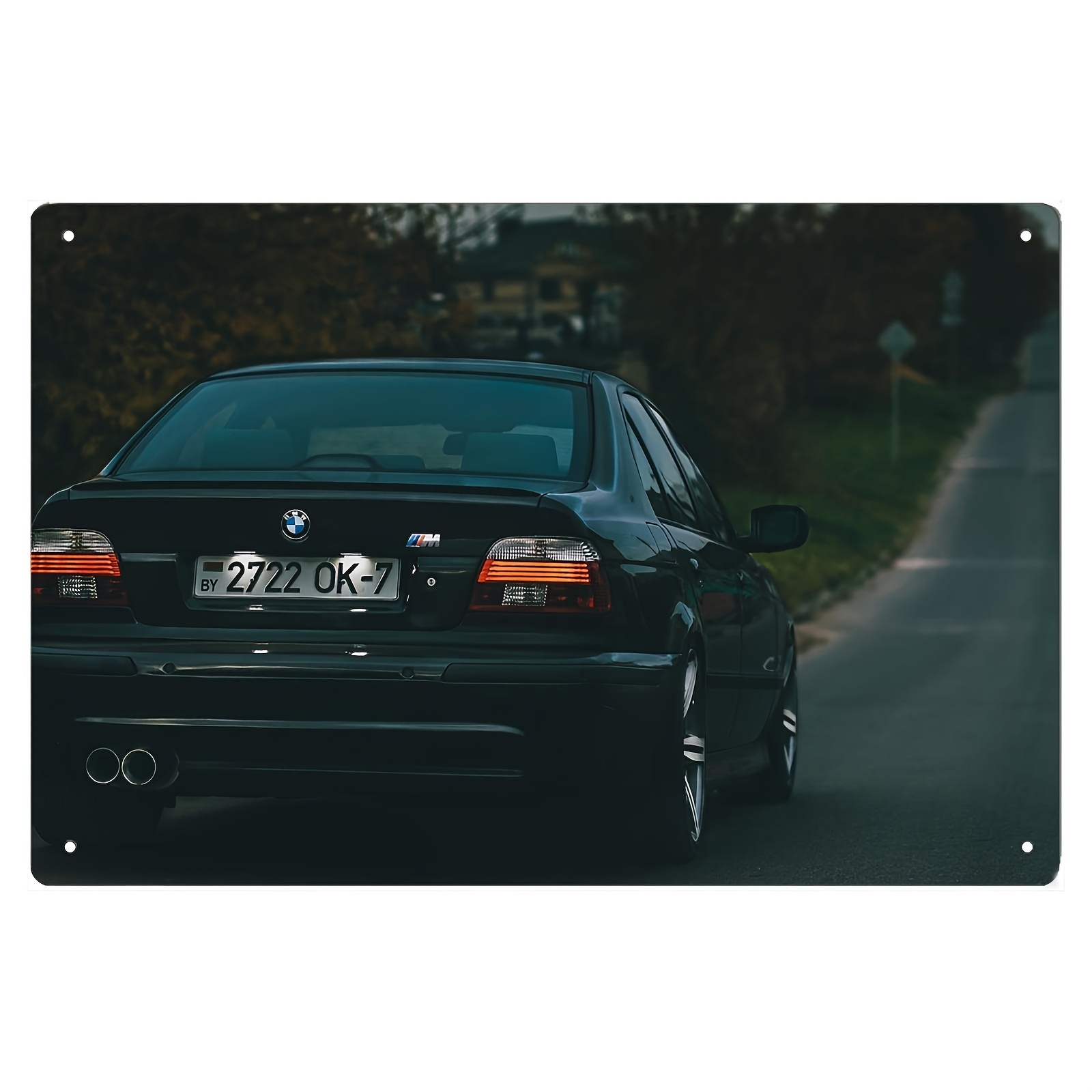 

1pc Iron Painting For Bmw E39 M5 - , 20x30cm/8x12inch, , Car Pattern, Iron , , For Decoration, Suitable For Bmw Enthusiasts