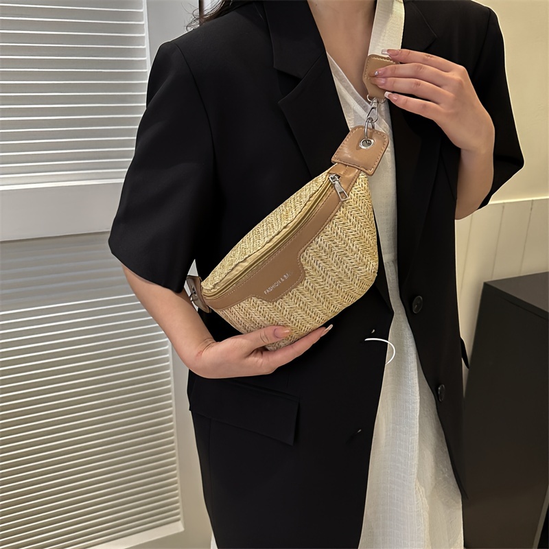 

Trendy Waist Bag For Men And Women, Simple And Casual Shoulder Bag, Stylish Waist Bag, Fashionable Chest Bag For Spring
