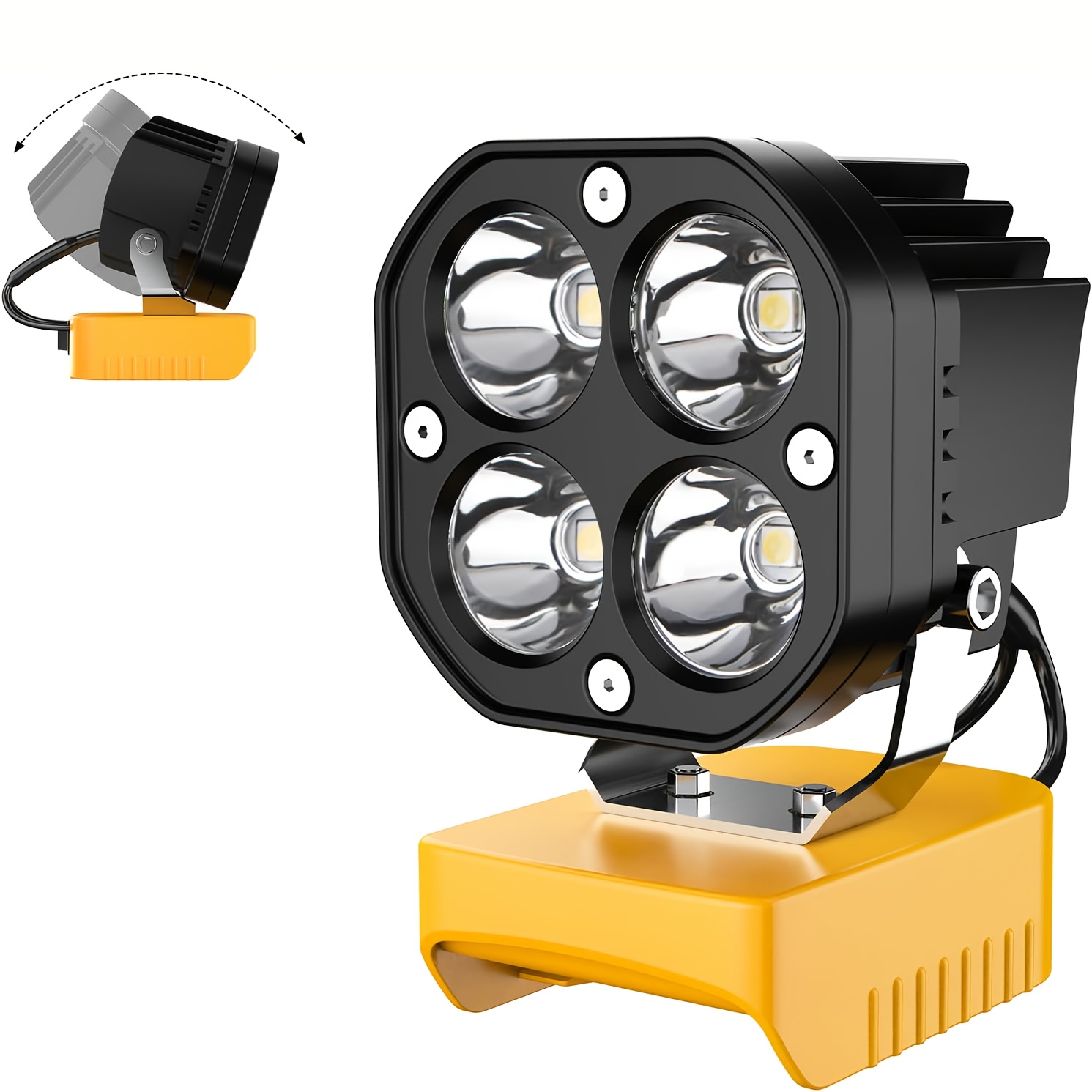 Dewalt Light 1pc Cordless Led Work Light, For Dewalt 20v Battery - Main Image