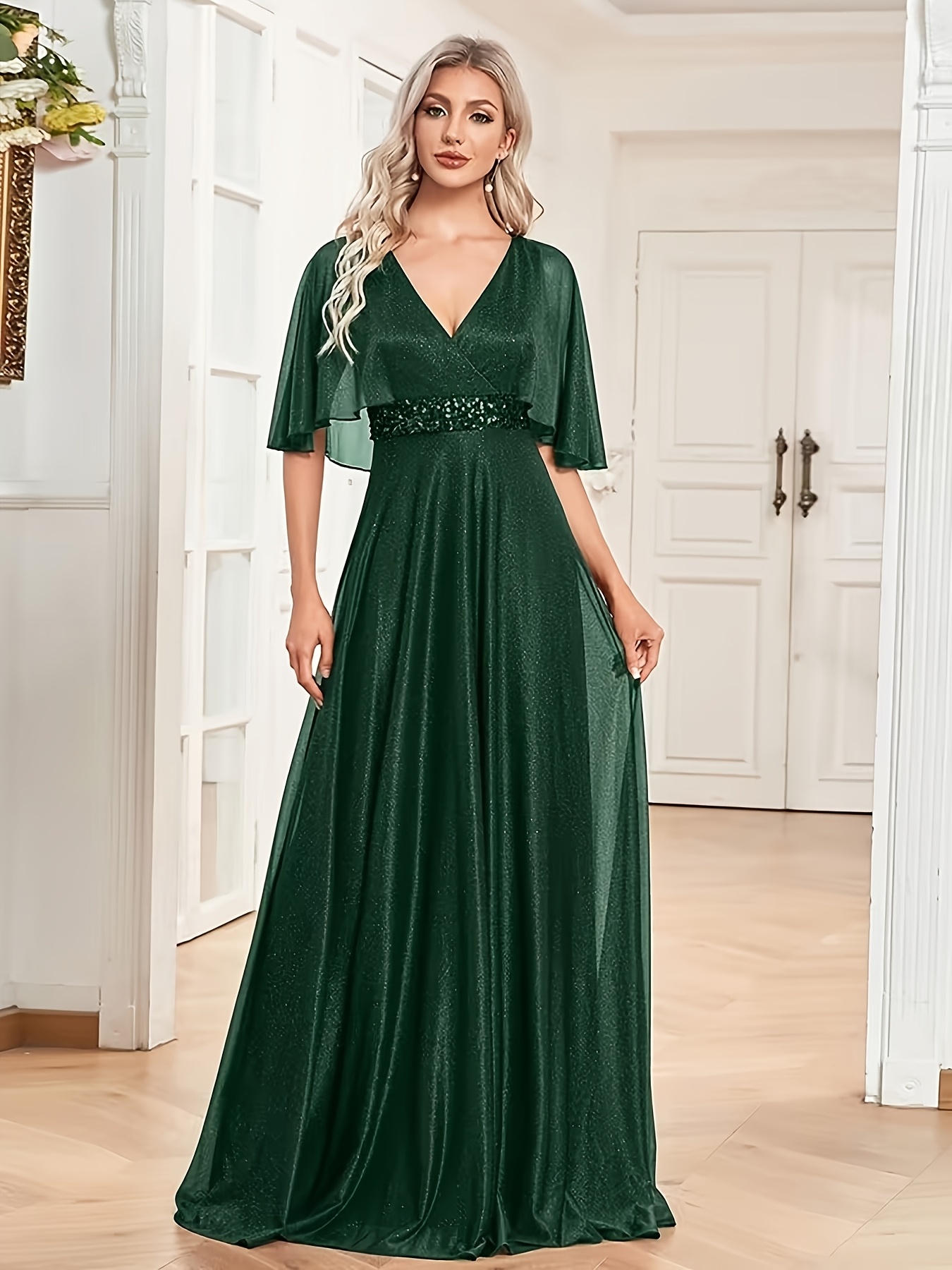 new elegant mothers day gift graduation dress v neck party a - Temu  Mauritius