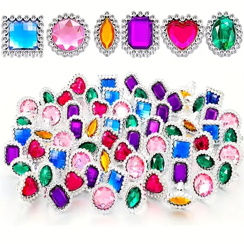 Temu Ruby Rings plastic rings sold on Temu United States