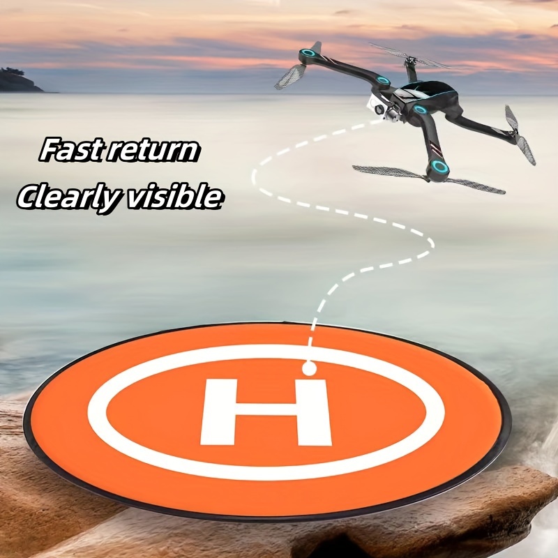 

21.65in Drone - Foldable Nylon Parking Mat For , & Return, Fast Return , & Portable Design