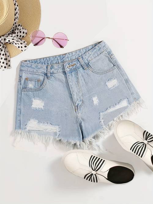 new loose shorts versatile jeans casual streetwear denim pants