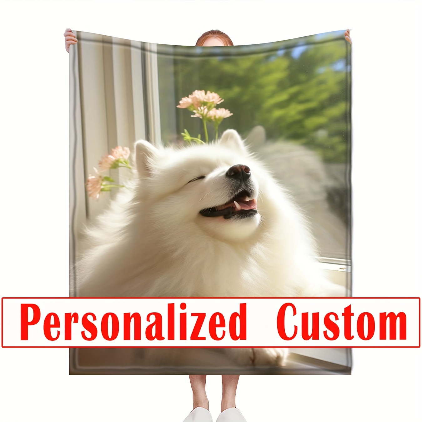 Custom Personalized Flannel Bed Blanket, Unique Gift for All