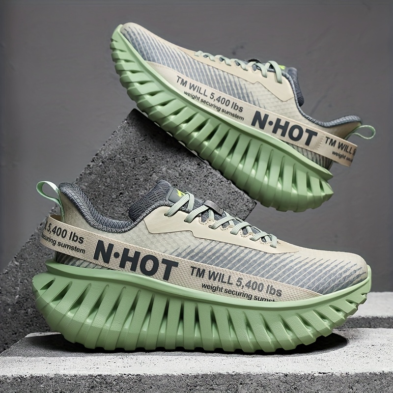 Men'S Stylish Shoes, Men'S Outdoor Sneakers, Men'S Running Shoes, Men'S Road Running Shoes, Breathable Mesh, Lightweight And Shock-Absorbing