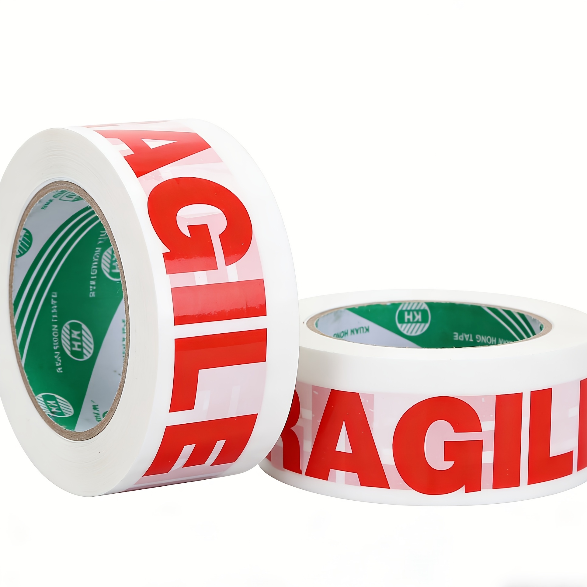 3pcs 2026   durable fragile warning box sealing tape fragile box sealing tape for shipping 48mm width x 100ft reinforced heavy duty packing tape heavy duty box sealing tape for sealing boxes carton sealing cardboard box for parcel